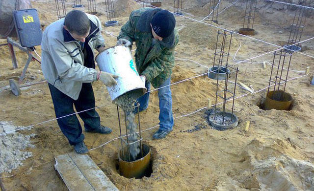 обсадная труба для буронабивных свай