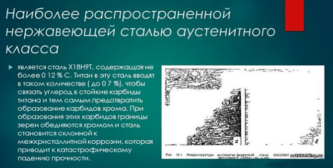 аустенитные марки стали