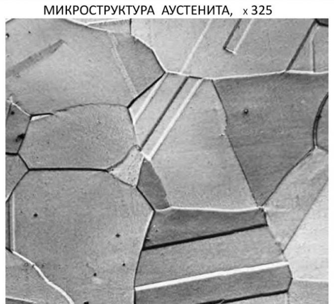 структура аустенита